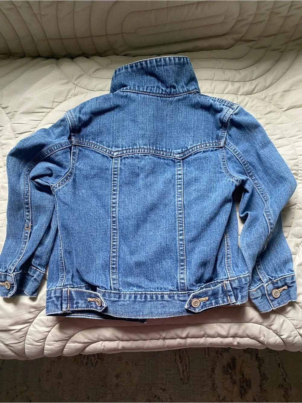 GAP Kids Blue Denim Button-Up Jean Jacket